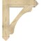 Ekena Millwork Legacy Arts & Crafts Rough Sawn Bracket, Douglas Fir, 6"W x 32"D x 36"H BKT06X32X36LEC03RDF - alternate 2